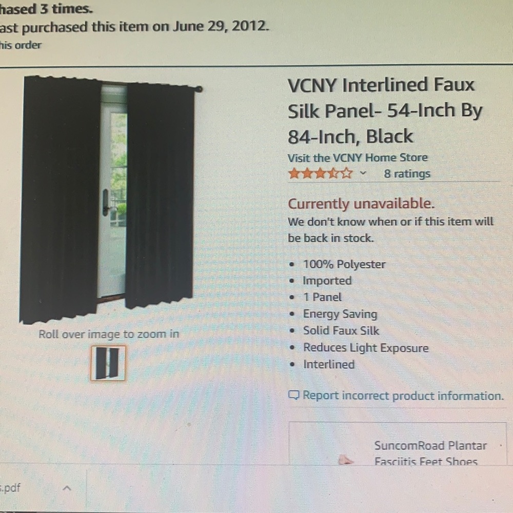 Victoria classic drapes